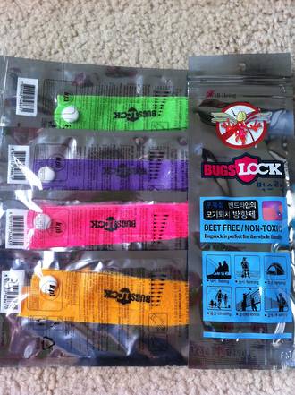 Bugs Lock Mosquito Repellent Bands (4 Bands)